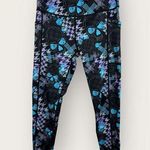 Constantly Varied Gear CVG Womens Full Leggings Medium Celestial Abstract Skull Black Photo 0