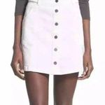 Jolt COPY -  White Denim Mini Skirt Size 13 Juniors Women’s Medium Photo 0