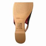 Matiko Lori Slingback Pointed Toe Shoes Green Tartan Plaid NWB Size 37 Photo 9