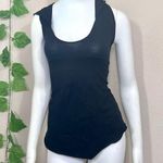 Zhen Nymph Black Corset Top Oversized Hood Size XS Photo 0