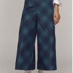 Maeve Anthropologie Taffeta Printed Cropped Wide-Leg Pants Size S Petite Photo 1