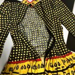 Vintage 80s Deborah Boutique Tiered Ruffle Polka Dot Cocktail Dress Party size 8 Multiple Photo 8