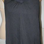 Athleta Womens New Yoga Pilates Bra Top Tank M Black Medium Run Gel Dots Gym Photo 2