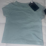 Brandy Melville  Baby Tee Light Blue Photo 0