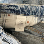 Mother Superior Denim The Swooner Rascal Ankle Signs & Symbols Jeans Blue Size 26 Photo 7