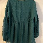 Sign Here Signature Clothing NWT womens shirt size Large, Green Photo 3