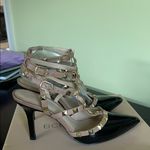 BCBGeneration Adobe Rockstud Studded Heels Black Size 9 Photo 12