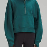 Lululemon  Scuba Oversized Half-Zip Hoodie Teal Green Jasper XS/S Photo 0