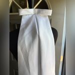 Alfred Angelo Y2K strapless lace overlay wedding dress with maxi pearl bow veil Photo 13