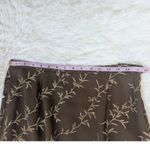 Josephine Chaus Y2K Vintage Petite Brown Midi Skirt Size 12P Photo 9
