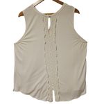 Daniel Rainn  Quin Keyhole Crochet Lace Blouse Boho Beachy‎ Coastal Plus Size XXL Photo 1