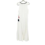 Mac Duggal  49093 White Crystal Neck Sleeveless Formal Trumpet Gown Size 12 NWT Photo 2