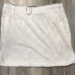 Disney White Mini Skirt with Butterfly Pattern Photo 0