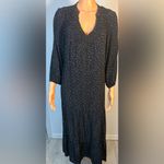 ZARA  Black and White Long Sleeve Dress Photo 2