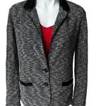Tart Collections Elbow Patch Soft Knit Blazer, Sz M Photo 0