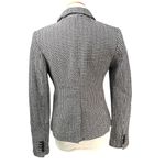 Ann Taylor 2 /S Blazer Jacket Houndstooth One Button Women's Classic Fit LOFT Photo 1