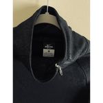 Nike Pro Dri Fit Womens Black Warm Heights Vixen Quarter Zip Mock Neck Top Sz Sm Photo 3