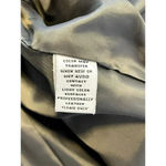 Style & Co Collection Genuine Suede Leather Blazer Jacket Size XL Olive Green Photo 2