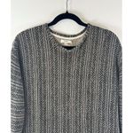 Billy Reid  Mens Sweater Gray Crew Neck Aztec Italian Pullover Tribal Boho Small Photo 5