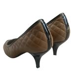 Bruno Magli Quilted Leather Cap Toe Pumps Size‎ 40 EUC Photo 1