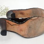 Cole Haan Kyrene Brown Suede Floral Embroidered Y2K Platform Mule Clogs - Size 9 Photo 6