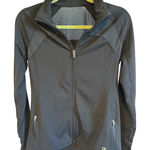 GapFit Black Full Zip Jacket Medium‎ Women's Activewear Running Athletic Mesh Photo 0