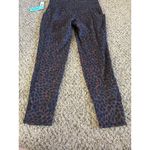 MTA Sport NWT MTA Sports Women's‎ Black Leopard Print High-Waisted Pockets leggings size L Photo 11