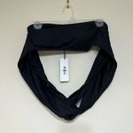 Pez D’or Lucia Bandeau Maternity Black Bikini Top Medium NWT Photo 2