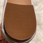 ASOS  DESIGN Silver Ballet Flats Slide On Dress Shoes size 4 US size 6 BNWOT Photo 13