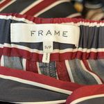 frame denim Frame Stripped Wide Leg Pants Size Small Photo 4