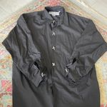 Vintage bellows brut La Garage back shirt with airplane detail for buttons/cuffs Black Size XL Photo 0