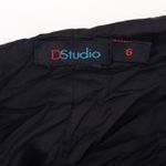 D Studio Womens Lace Beaded Skirt Size 6 Black Party Formal Goth Chic Art Deco Photo 3