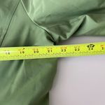 Esprit Womens Raincoat Jacket Size XL Brat Green Double Breasted Travel Photo 7