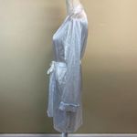 Apt. 9  Intimates Embroidered Bridal Write Wrapper Robe Size M Photo 4