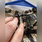 VERO MODA  Half Sleeve Blouse Dry Goods Size Small Black Cream Two-Tone Textured Photo 3