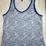 Ladies Colada Blue Lightweight Spandex‎ Knit Sleeveless Tank Size M Photo 0