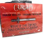 Cursed Sword Soft Enamel Book Promo Pin New Photo 1
