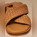 Joie  Criss Cross Woven Heeled Sandals Women’s Tan Size 8 Photo 5