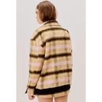 For Love & Lemons Women's Rachel Plaid Button Front Jacket Size Large Photo 1