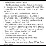 Judith Ripka  stainless steel black London watch Photo 4