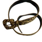 Light Brown Cheetah Print Belt 41.5” Animal Print Fashion Statement Accessory Photo 4