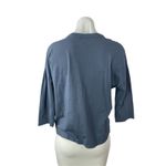 Vince Women's Blue Half Sleeve Crew Neck Basic Pullover T Shirt Tee Top Size S Photo 1