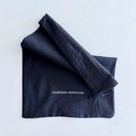 Sigerson Morrison Designer Black Cotton Fabric Drawstring Dustbag Photo 10