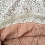 Vintage Boho Dress Cream Floral Crochet Wedding Bridal S Small Photo 3