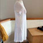 Abercrombie & Fitch Vintage Hollywood Vassarette Slip Dress 32 white Lace Nylon Tricot Lounge Small Photo 1