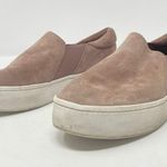 Vince Women's Warren Suede Slip On Platform Sneakers Pink Mauve Women's Size 9 Photo 6