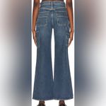 AGOLDE Magda Carpenter Wide-Leg Denim Jeans Darkness Blue Size 33 NWT Photo 2