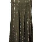 Sonoma olive floral pintuck swingbdress size small Photo 0