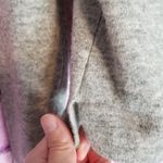 Monsoon  LAMBSWOOL GRAY SNAP BUTTON FRONT CARDIGAN SWEATER 12 Photo 6