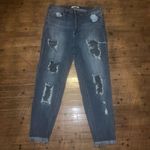 Cello Indigo destructed fishnet size 16 jeans Photo 1